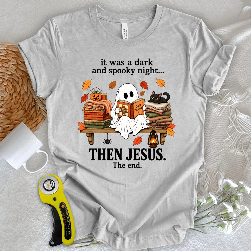 A Dark & Quilty Night T-shirt