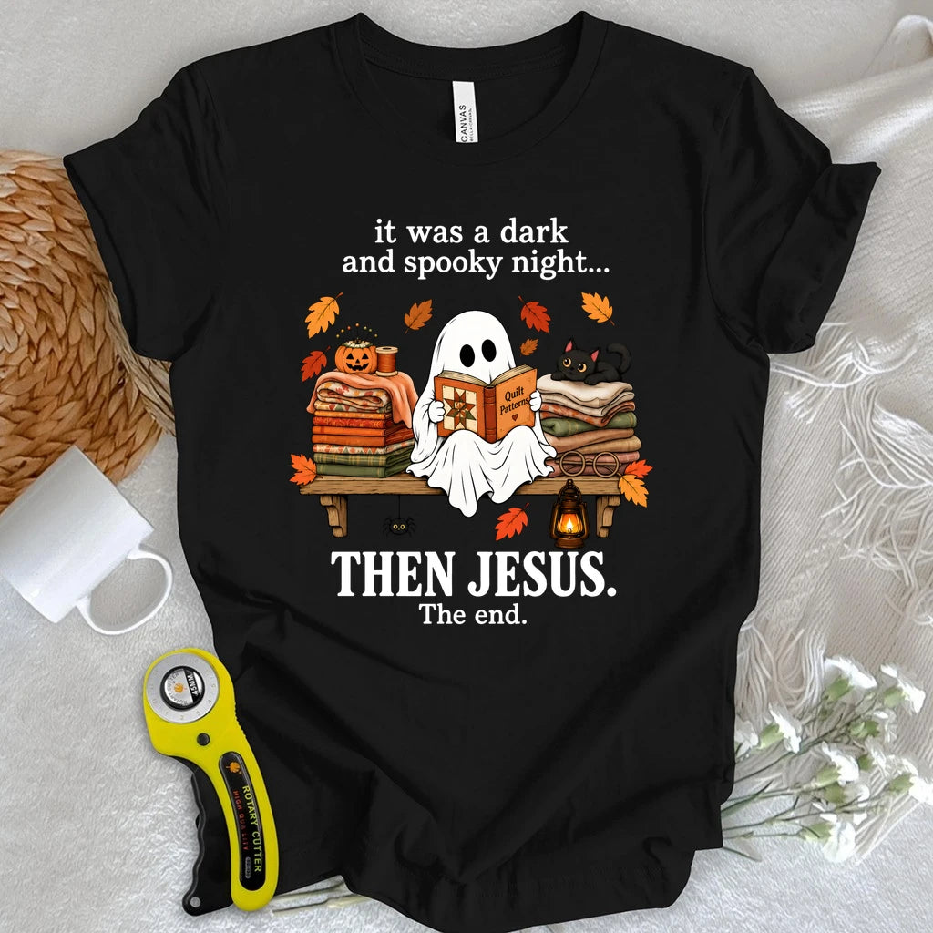 A Dark & Quilty Night T-shirt