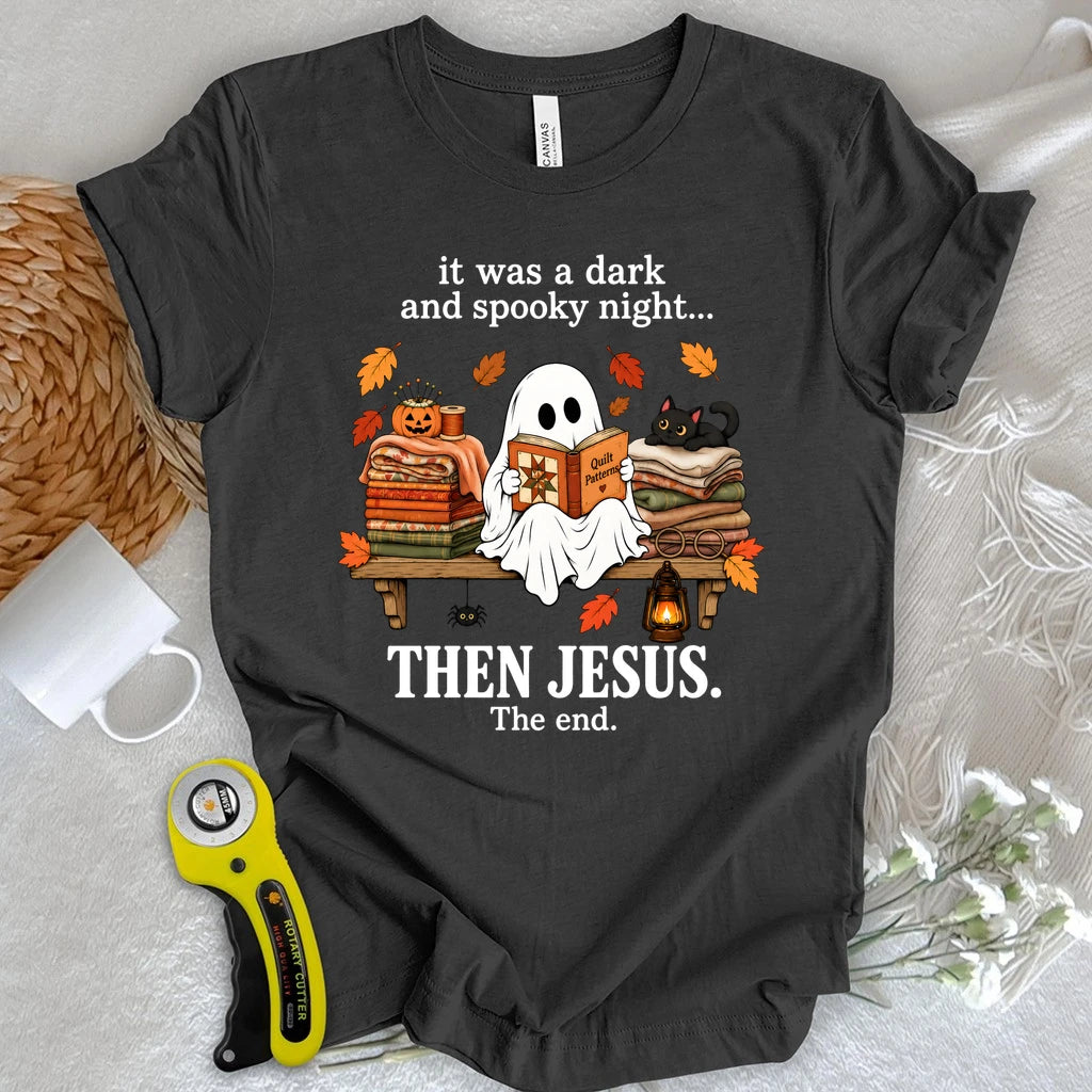 A Dark & Quilty Night T-shirt