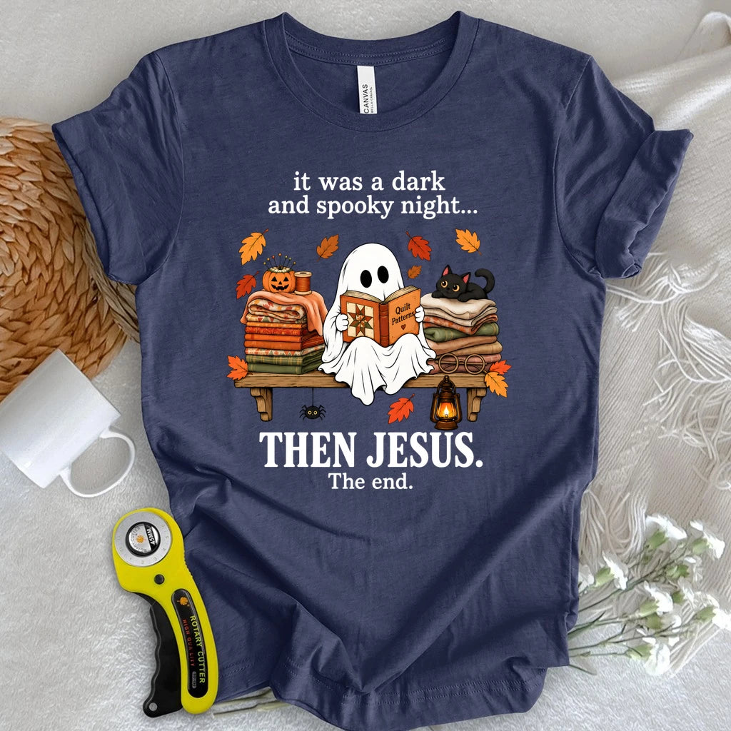 A Dark & Quilty Night T-shirt