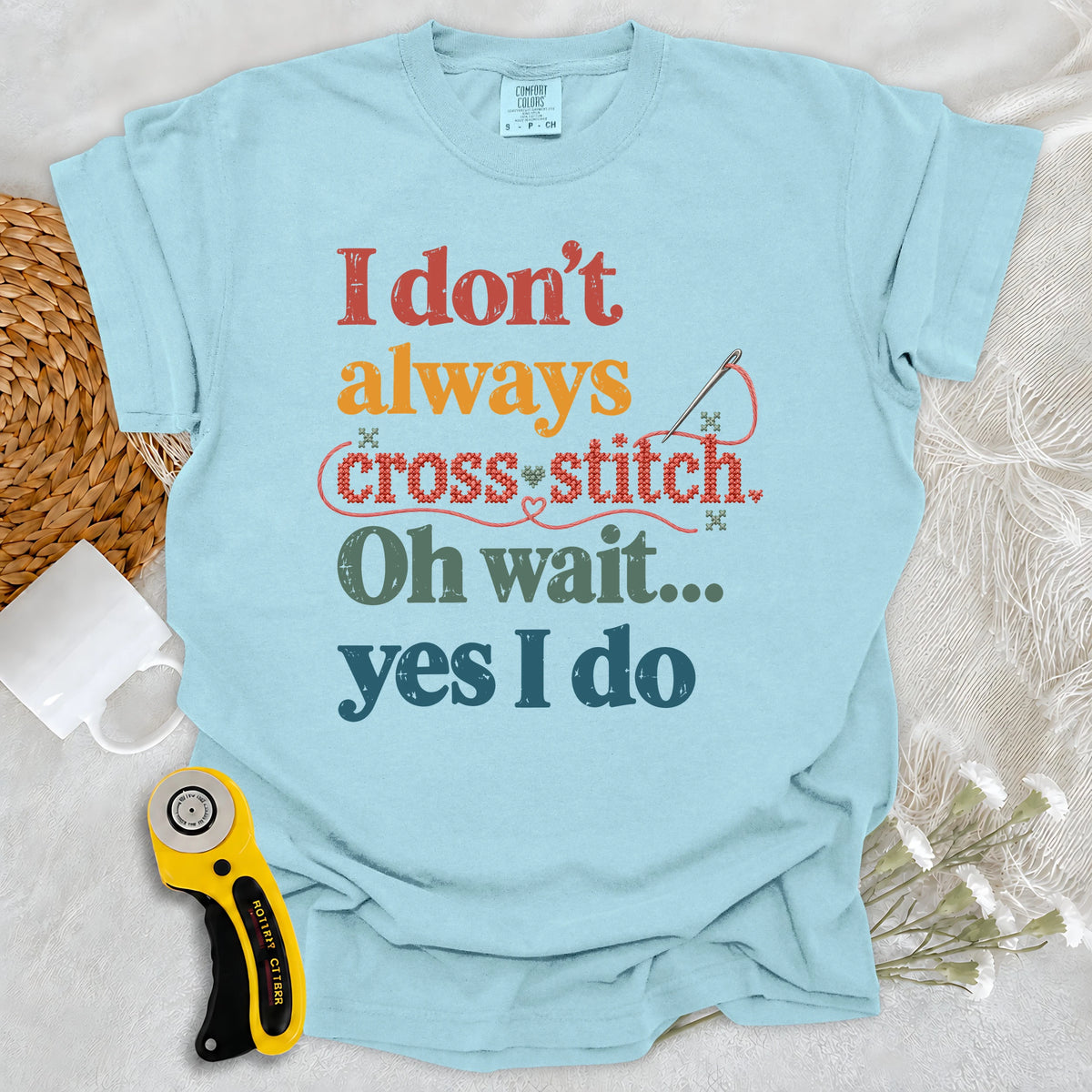 Comfort Colors The Cross Stitch Life T-shirt