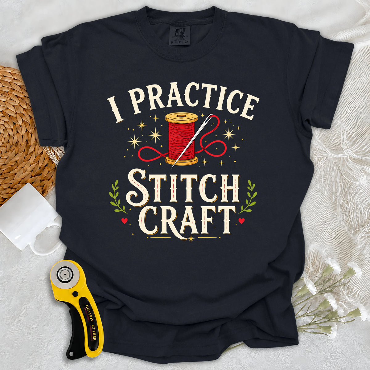 Comfort Colors I Practice Stitchcraft T-shirt