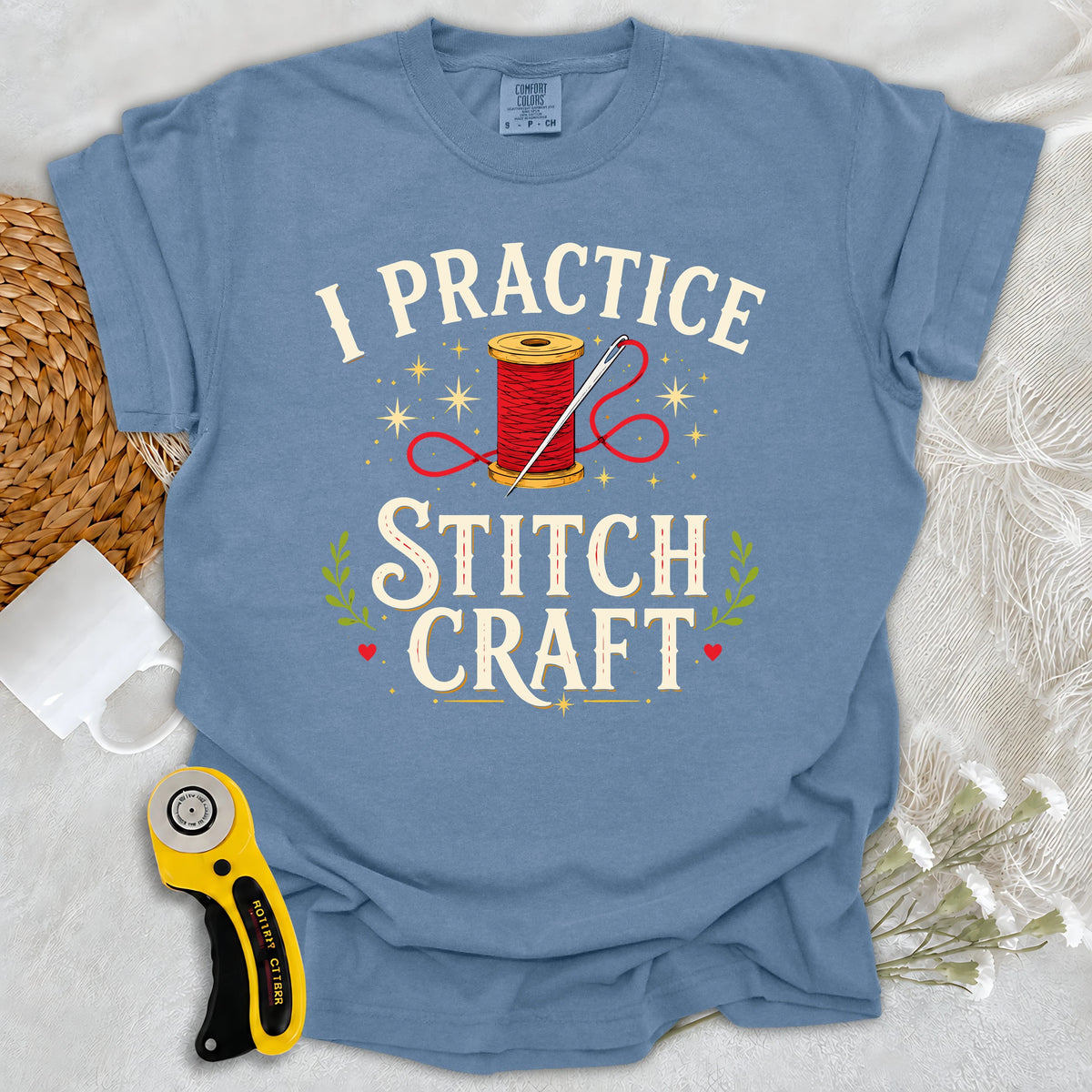 Comfort Colors I Practice Stitchcraft T-shirt