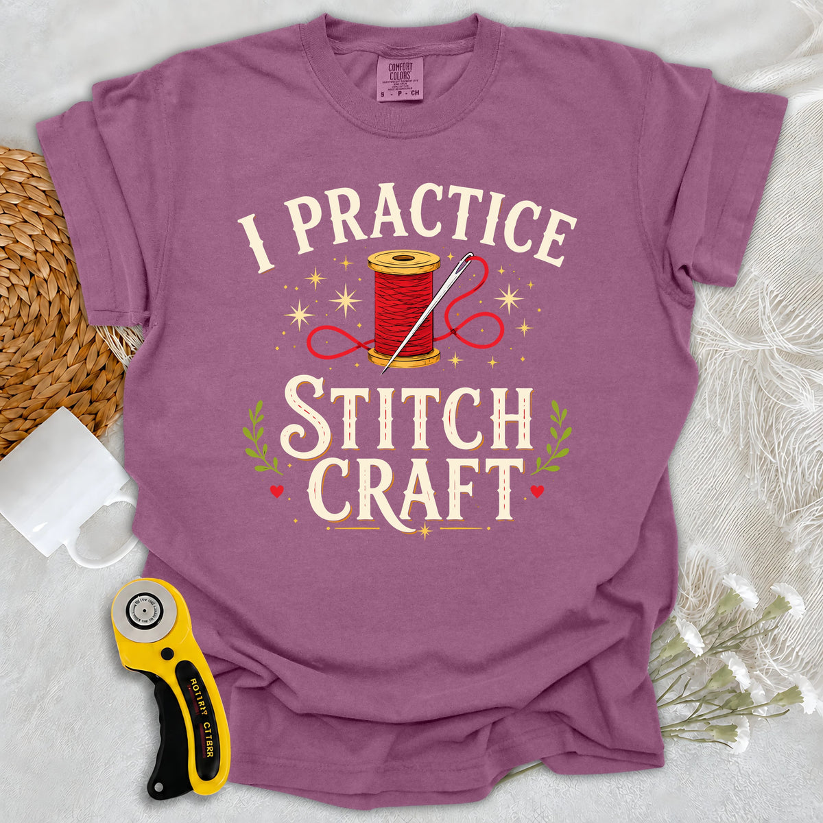 Comfort Colors I Practice Stitchcraft T-shirt