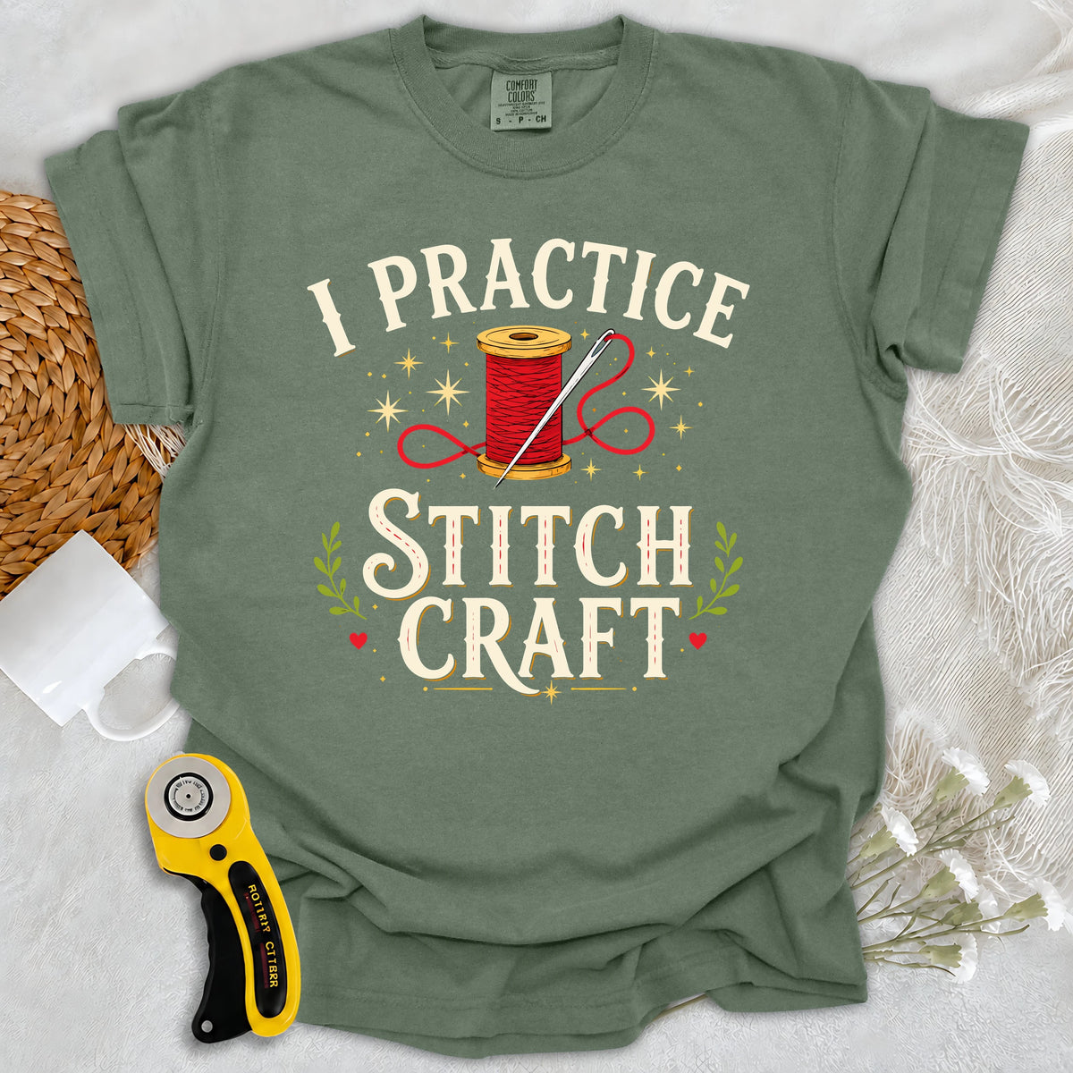 Comfort Colors I Practice Stitchcraft T-shirt