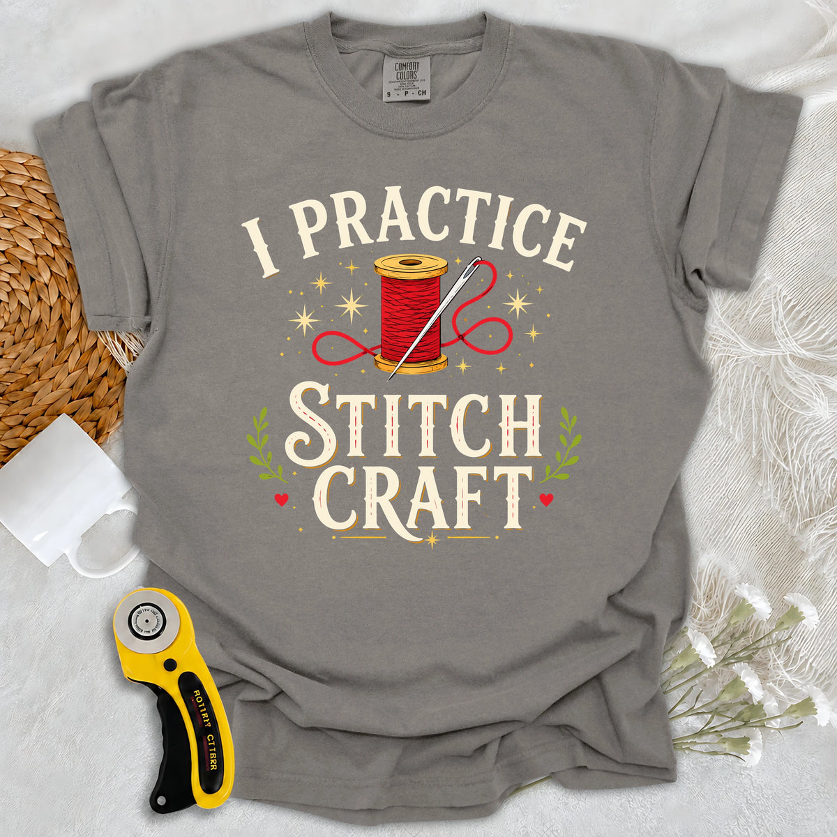 Comfort Colors I Practice Stitchcraft T-shirt