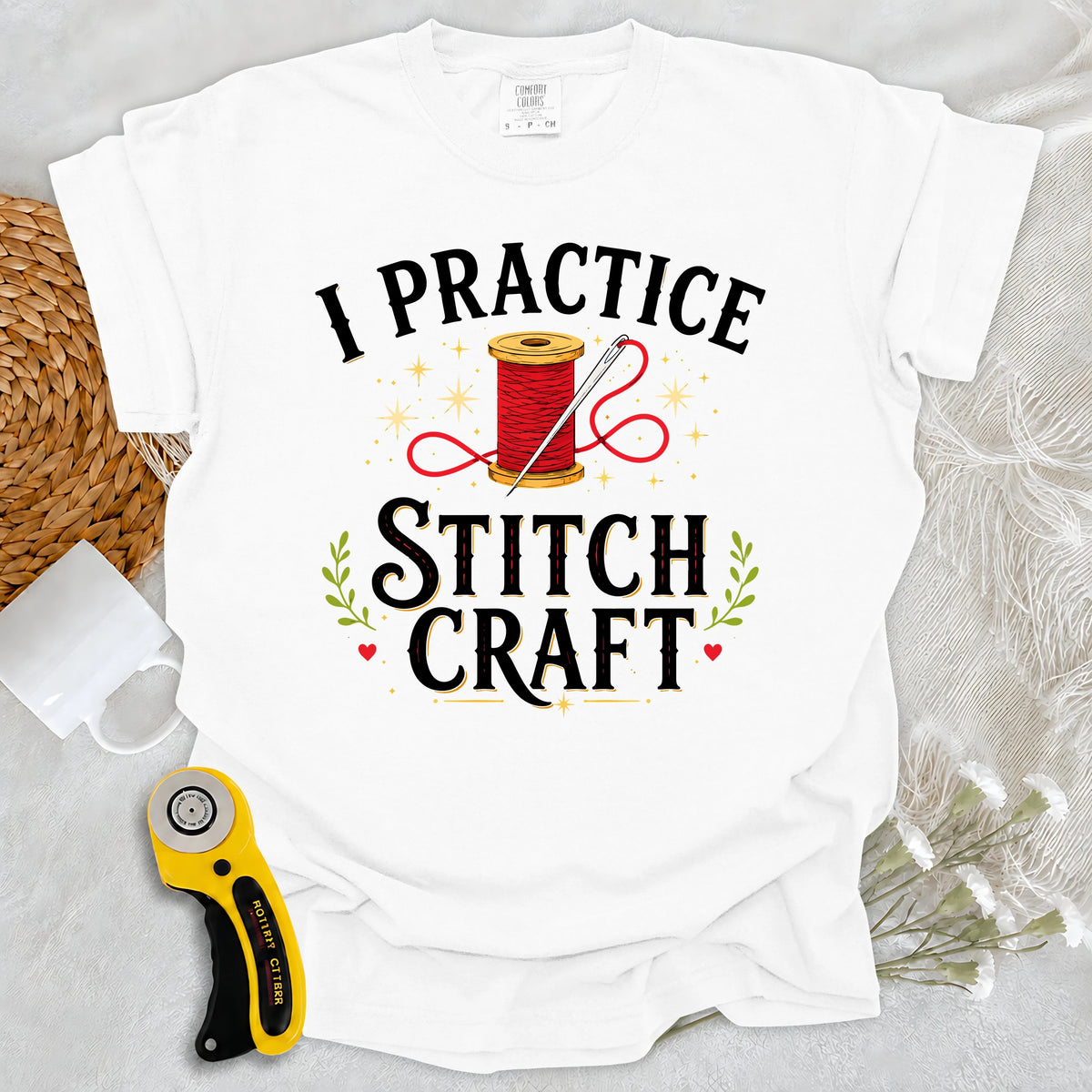 Comfort Colors I Practice Stitchcraft T-shirt