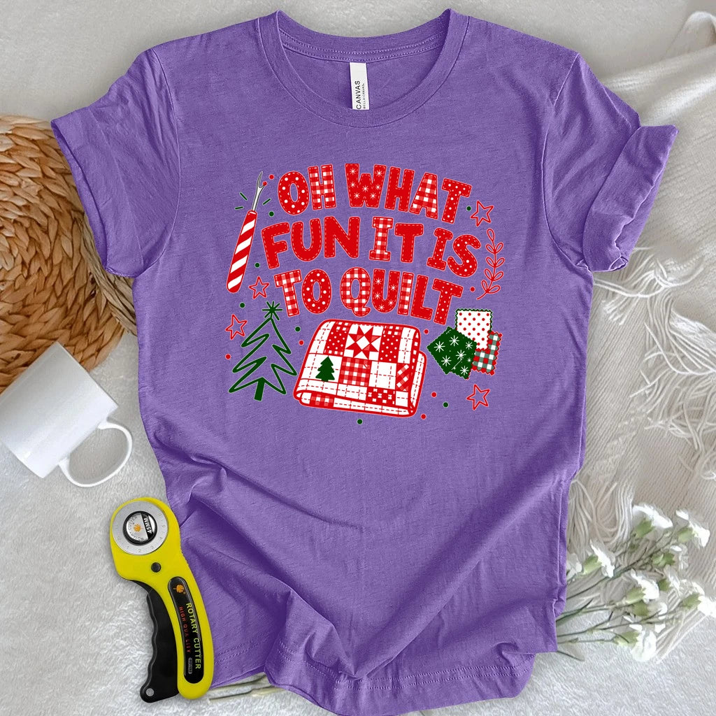 Quilting Is Fun T-shirt