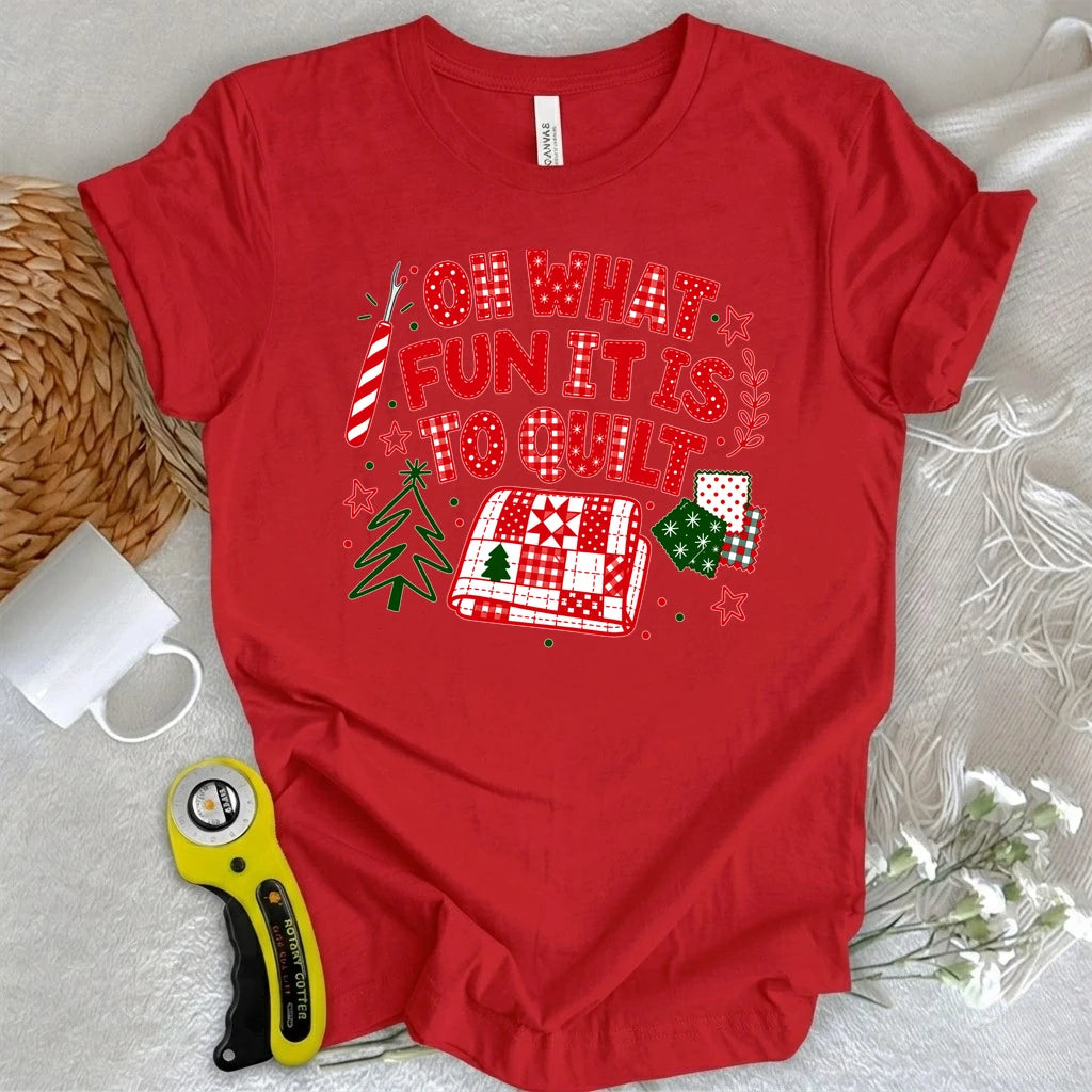Quilting Is Fun T-shirt