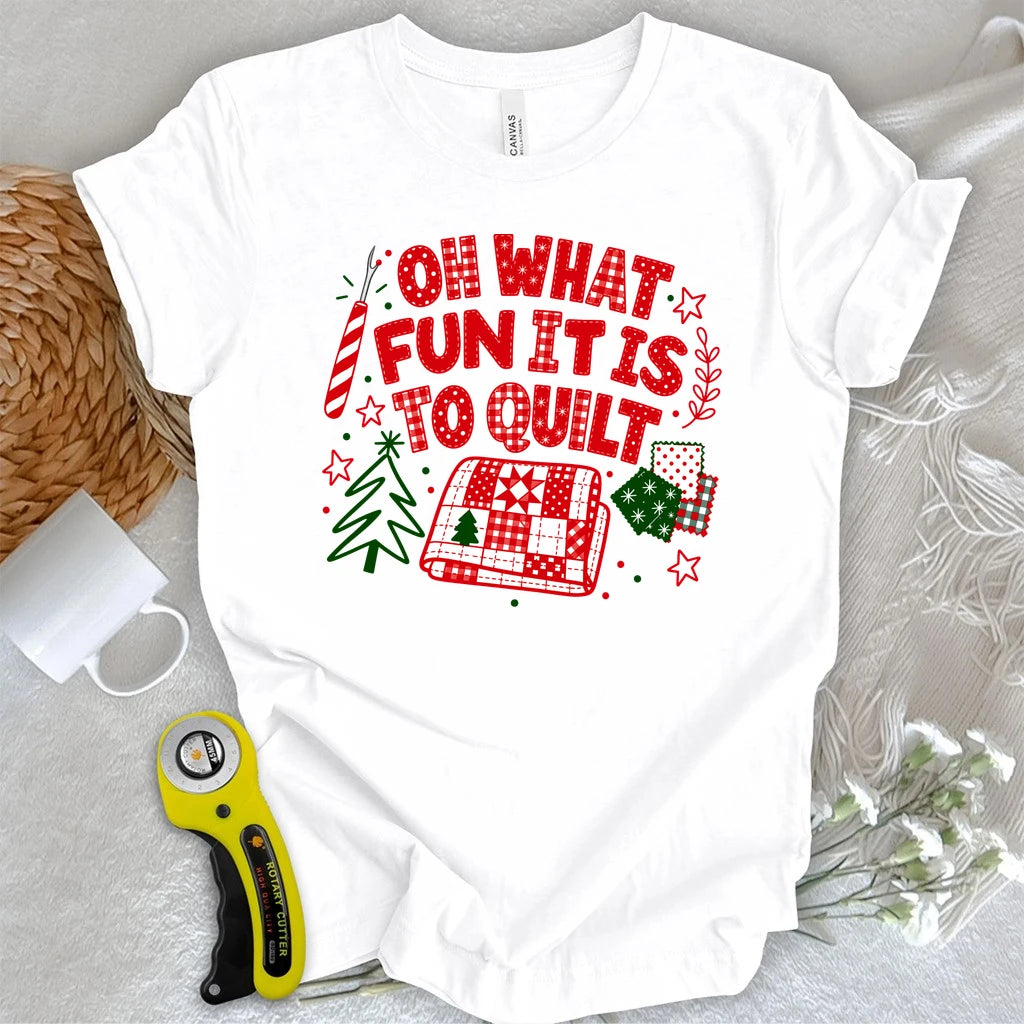 Quilting Is Fun T-shirt