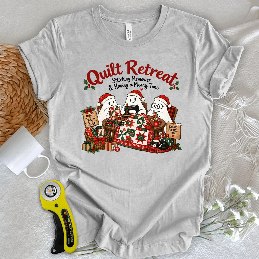 Christmas Quilt Retreat T-shirt