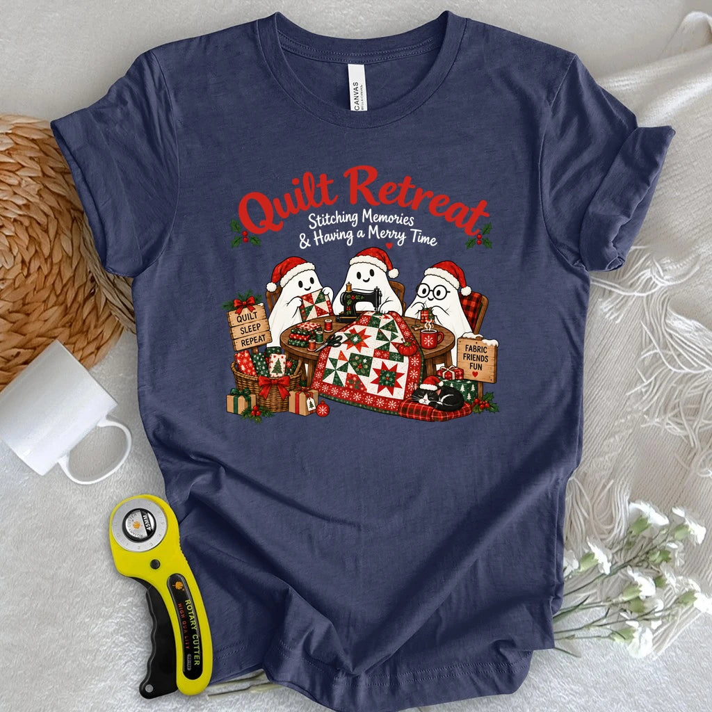 Christmas Quilt Retreat T-shirt