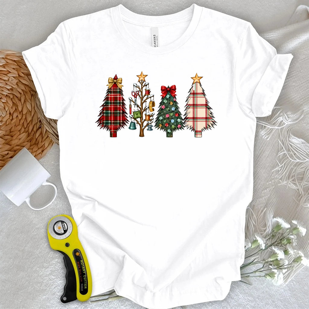 Quilter’s Christmas Trees T-shirt