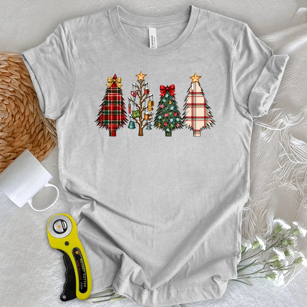 Quilter’s Christmas Trees T-shirt