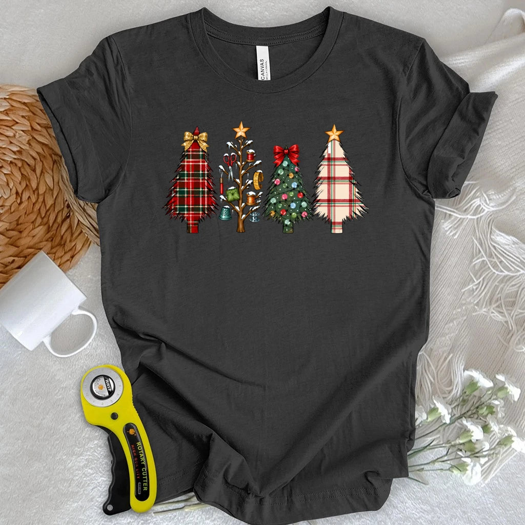Quilter’s Christmas Trees T-shirt