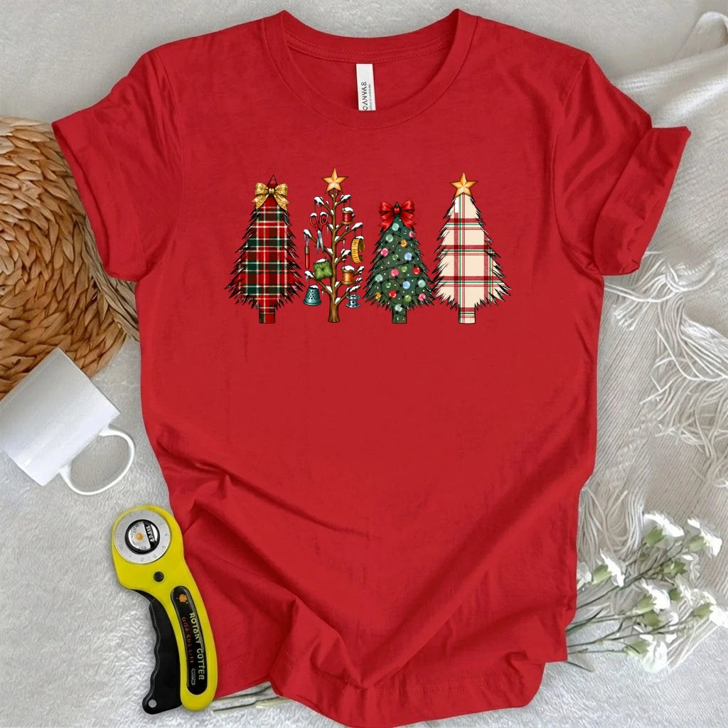 Quilter’s Christmas Trees T-shirt