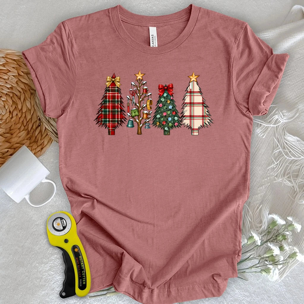 Quilter’s Christmas Trees T-shirt
