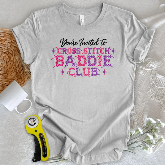 Cross Stitch Baddie Club T-shirt