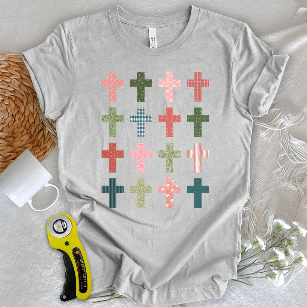 Patchwork Cross T-shirt