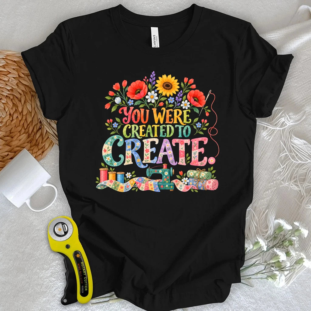Created to Create T-shirt