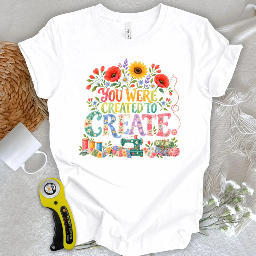 Created to Create T-shirt