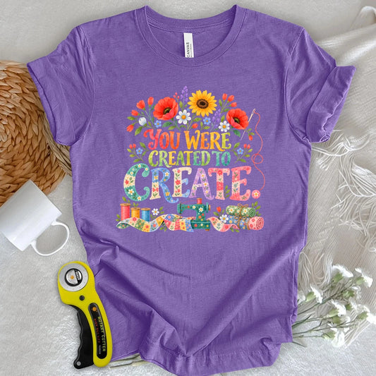 Created to Create T-shirt