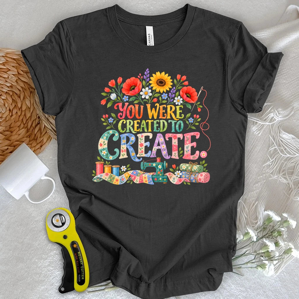 Created to Create T-shirt