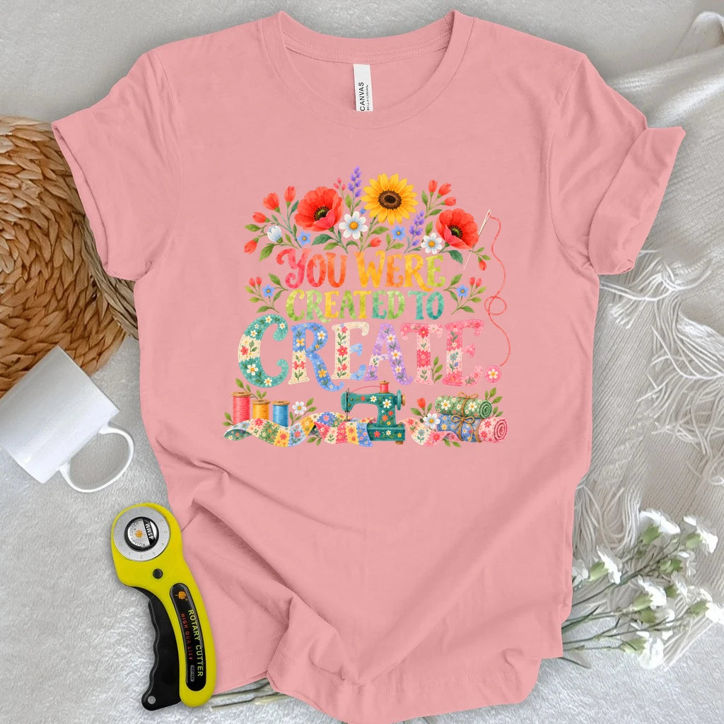 Created to Create T-shirt
