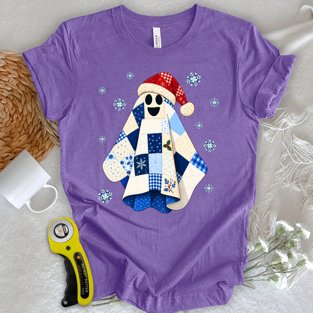 Christmas Quilt Ghost T-shirt
