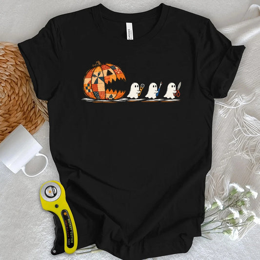 Spooky Quilt Muncher T-shirt