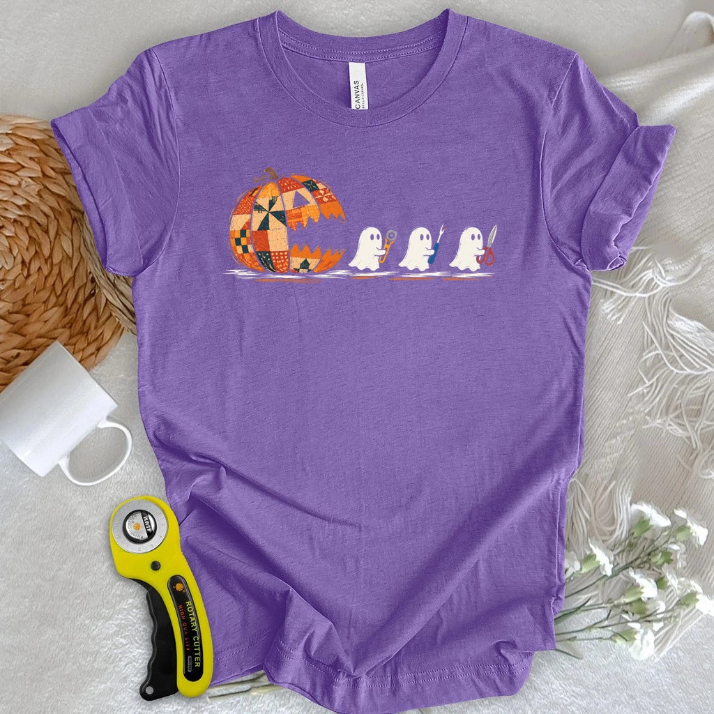 Spooky Quilt Muncher T-shirt