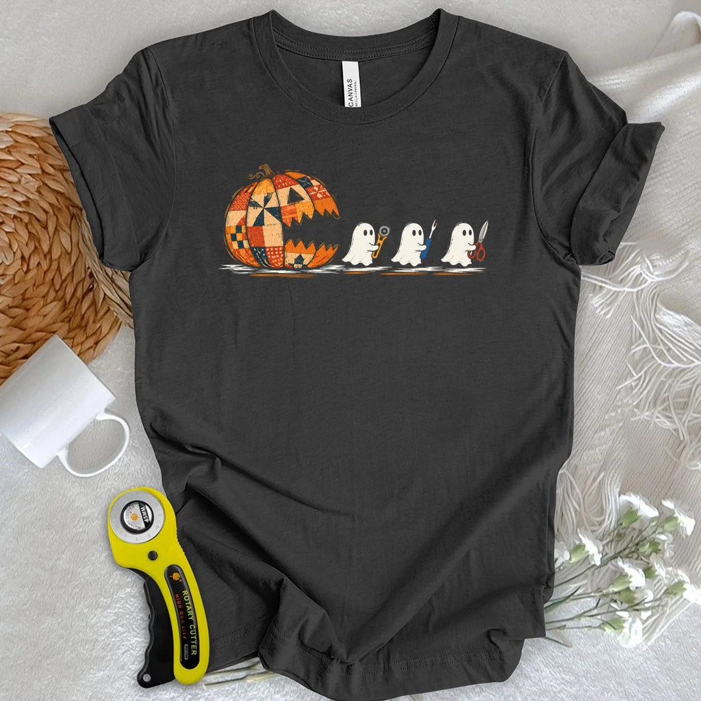 Spooky Quilt Muncher T-shirt
