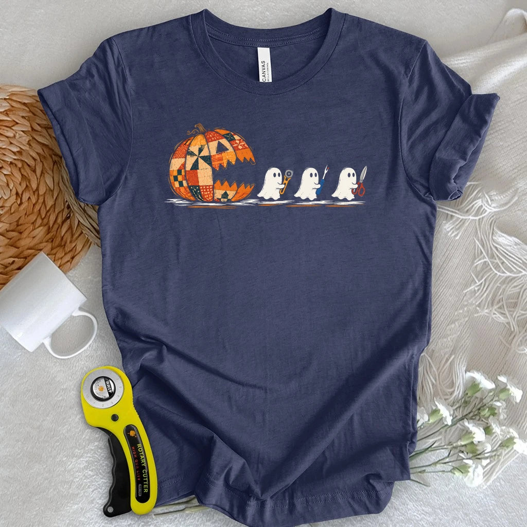 Spooky Quilt Muncher T-shirt