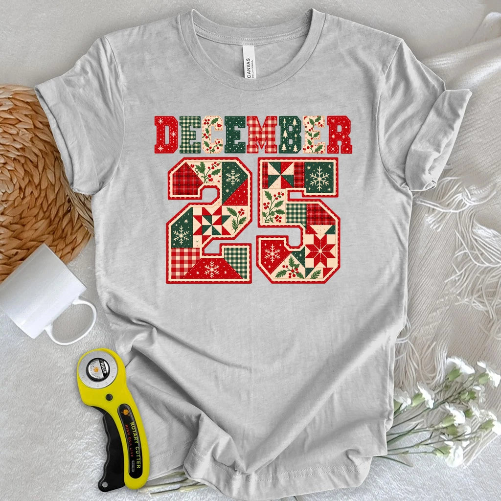 December 25 Patchwork T-shirt
