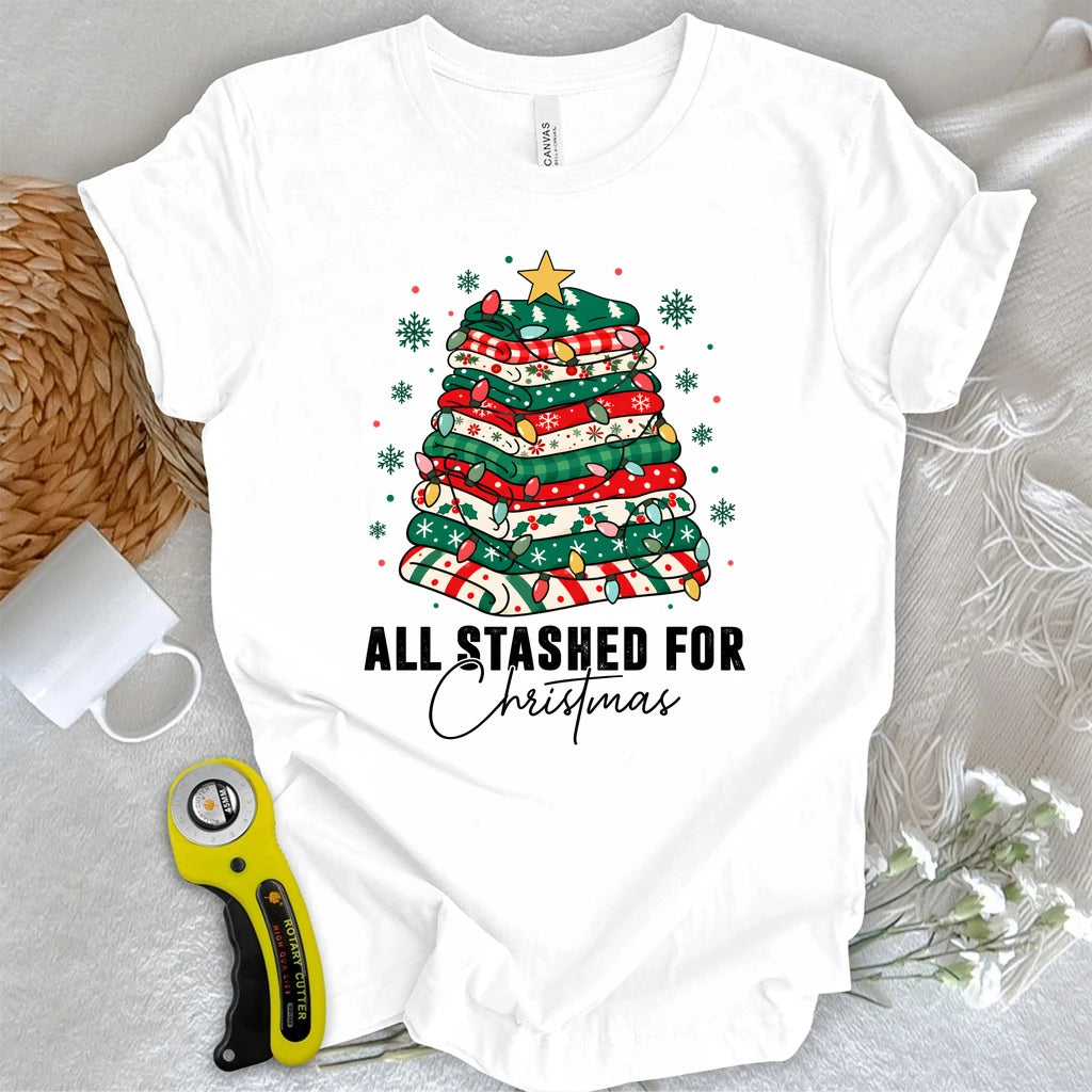 All Stashed For Christmas T-shirt