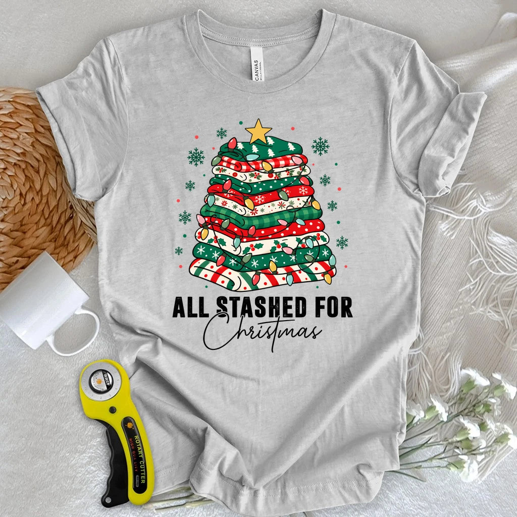 All Stashed For Christmas T-shirt