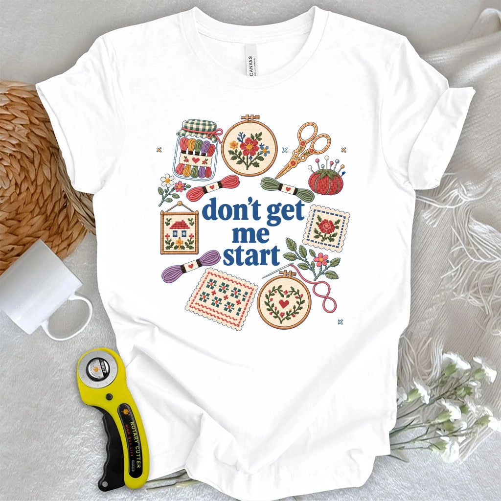 Cross Stitch Obsession T-shirt