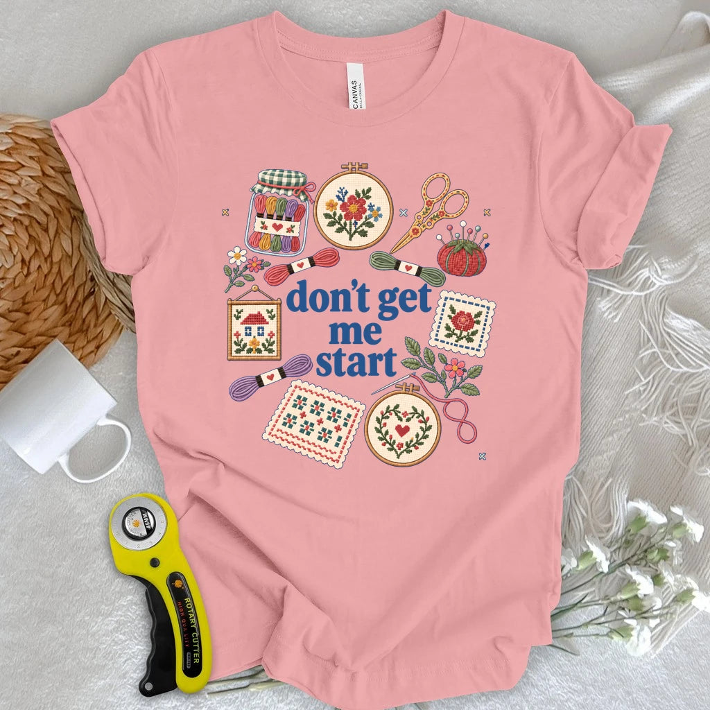 Cross Stitch Obsession T-shirt