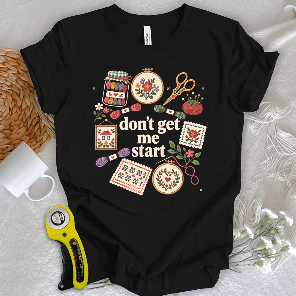 Cross Stitch Obsession T-shirt