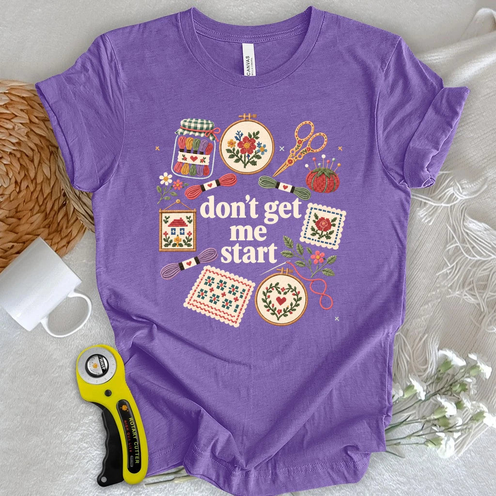 Cross Stitch Obsession T-shirt