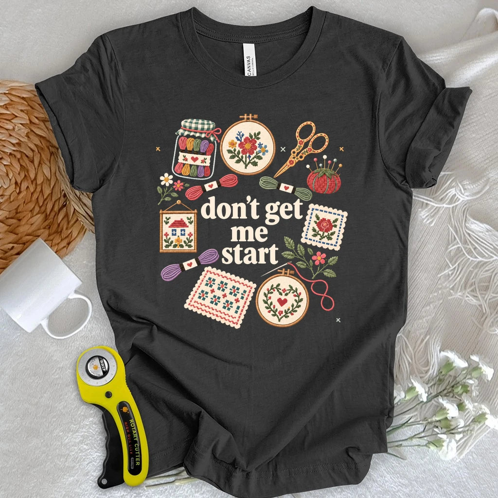 Cross Stitch Obsession T-shirt