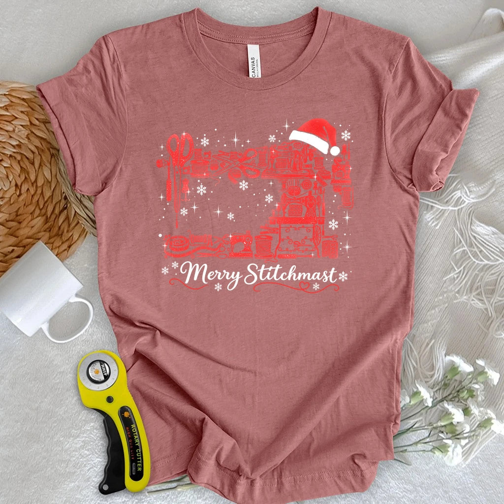 Merry Stitchmas Sewing T-shirt