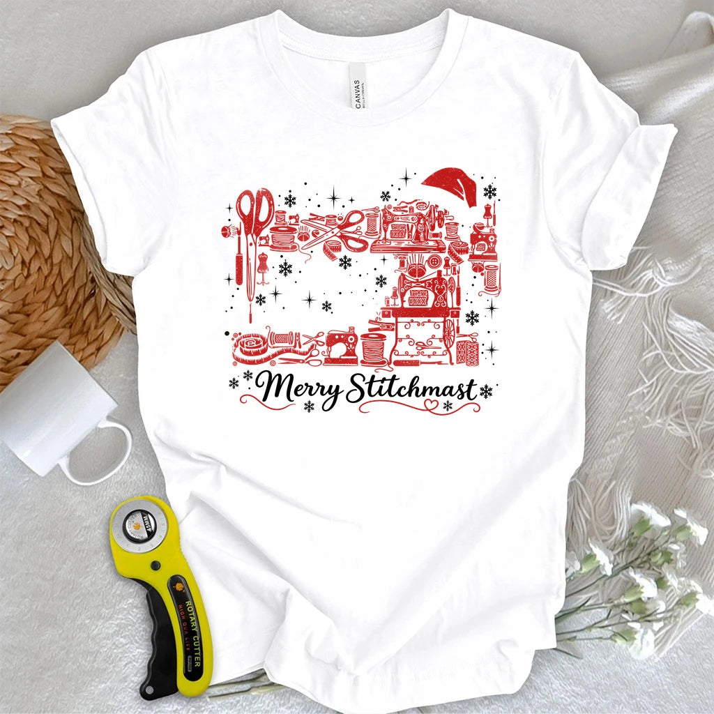 Merry Stitchmas Sewing T-shirt