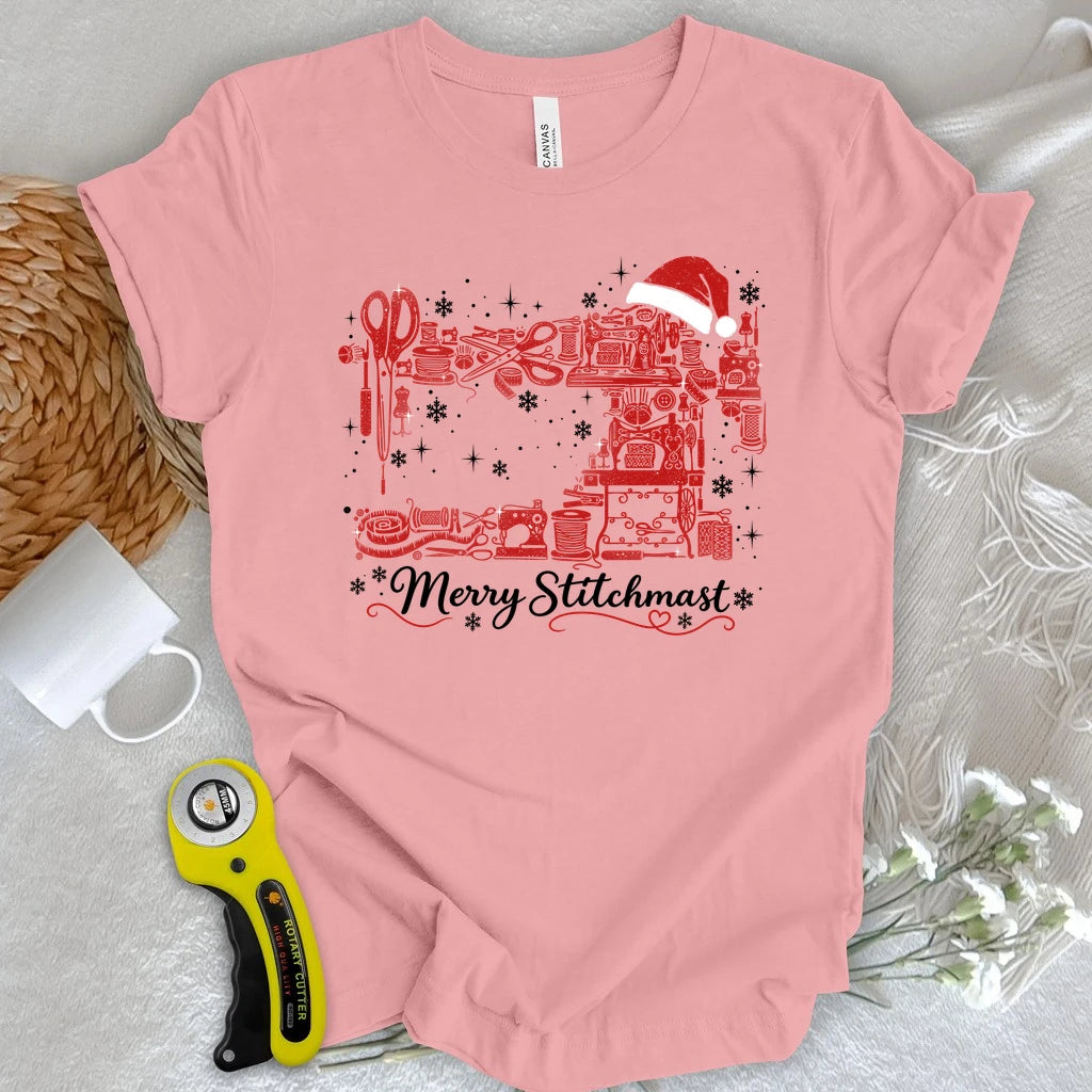 Merry Stitchmas Sewing T-shirt