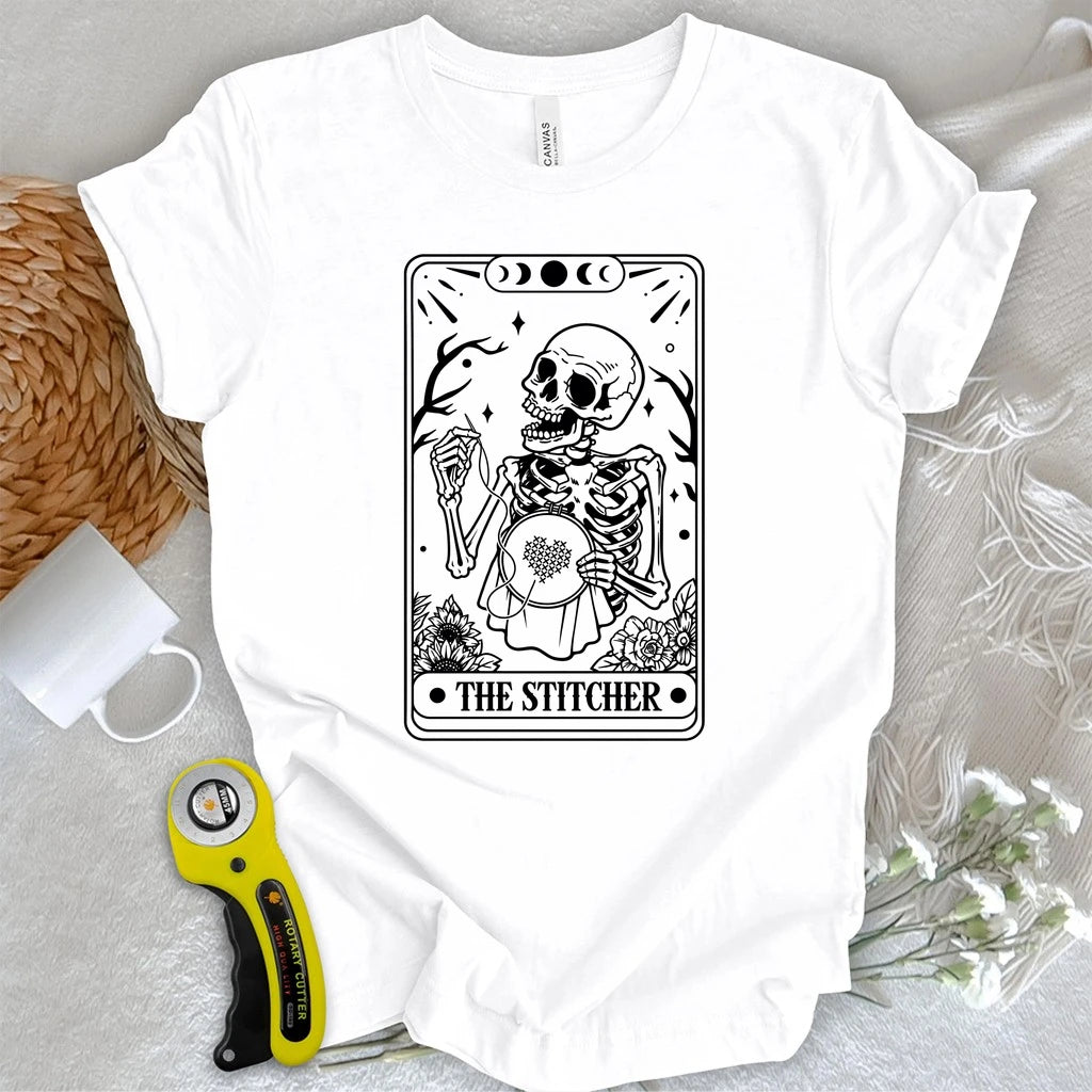 Stitcher Tarot Card T-shirt