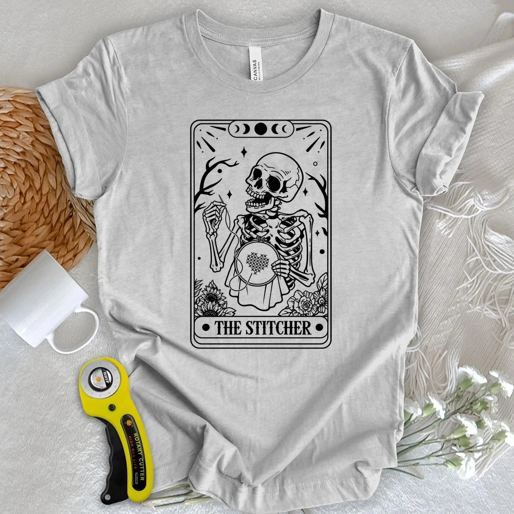 Stitcher Tarot Card T-shirt