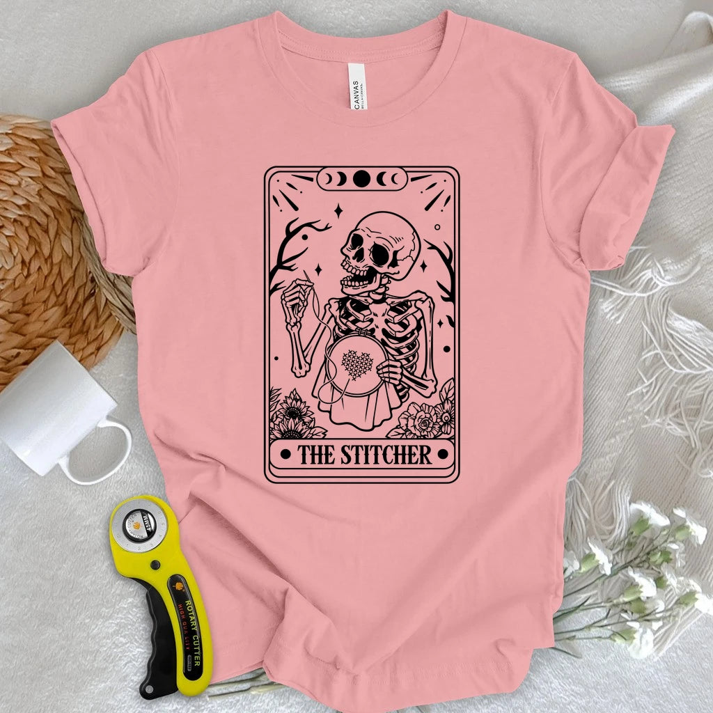 Stitcher Tarot Card T-shirt