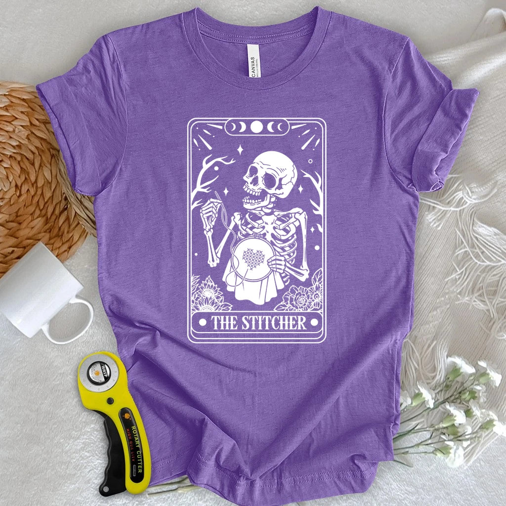Stitcher Tarot Card T-shirt