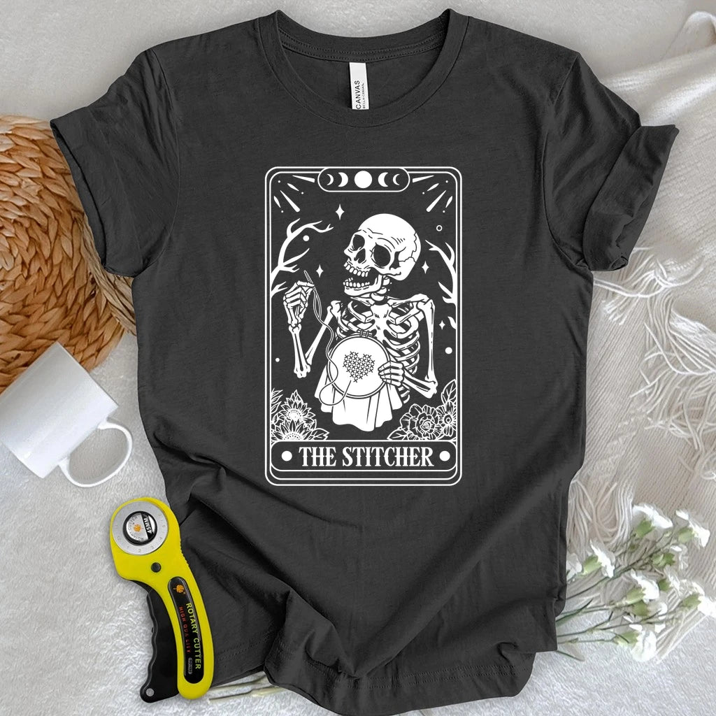 Stitcher Tarot Card T-shirt