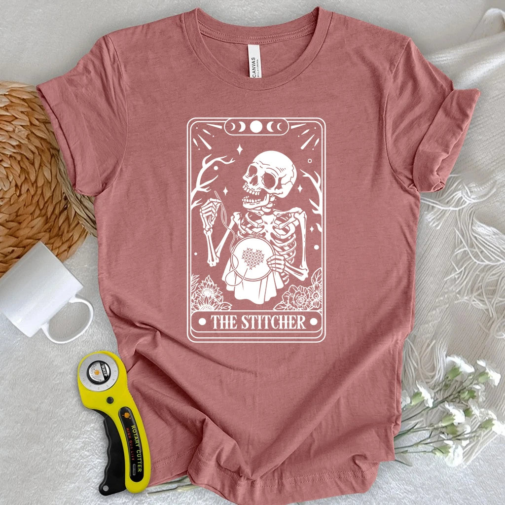 Stitcher Tarot Card T-shirt